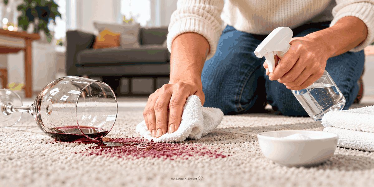 Flecken richtig entfernen – praktische Tipps für einen sauberen Haushalt
